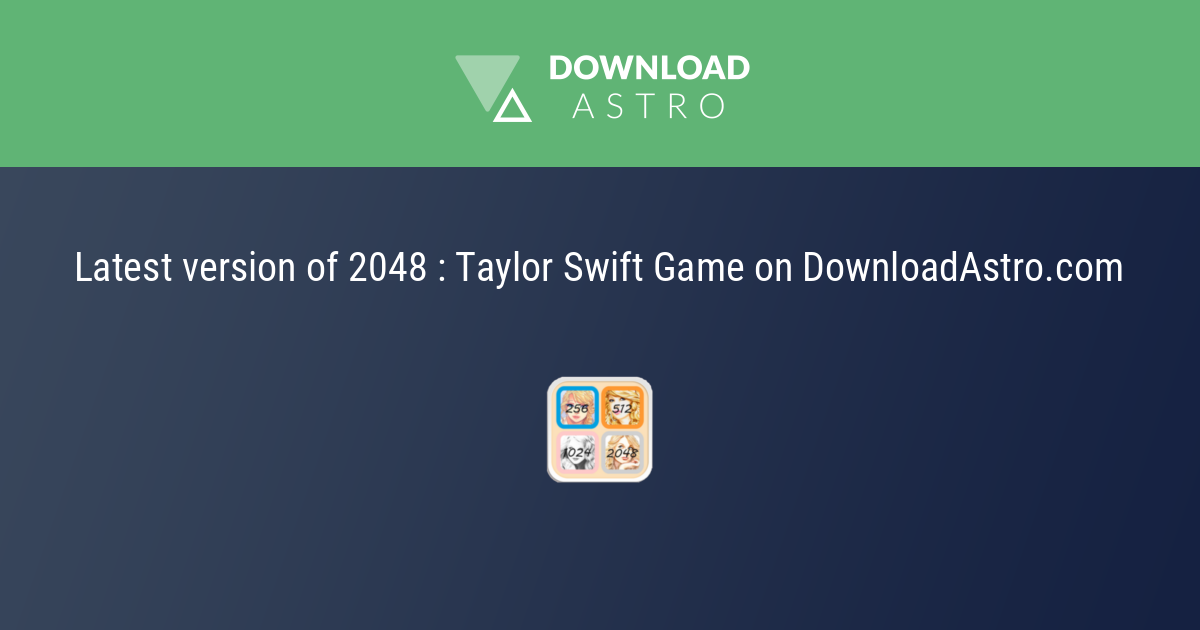 Taylor Swift 2048 With Music 