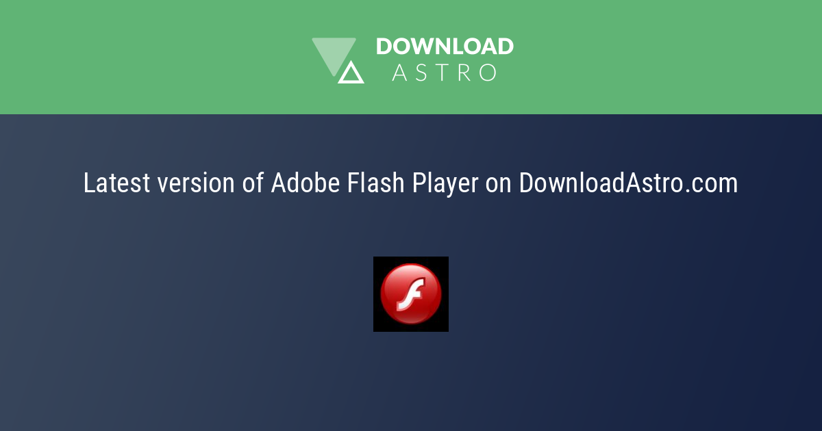 adobe flash player 11 activex free download for windows vista