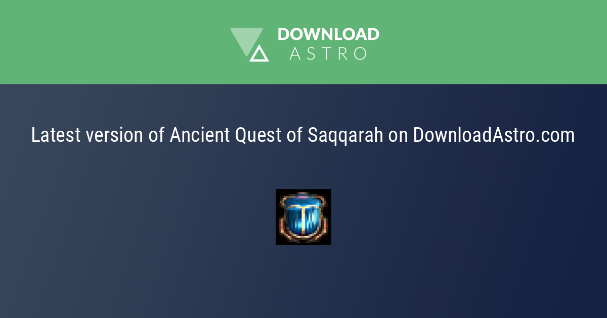 Ancient Quest of Saqqarah > iPad, iPhone, Android, Mac & PC Game