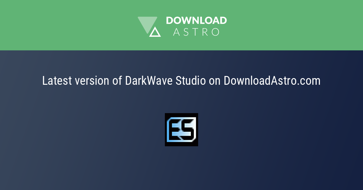 DarkWave Studio Download - Free