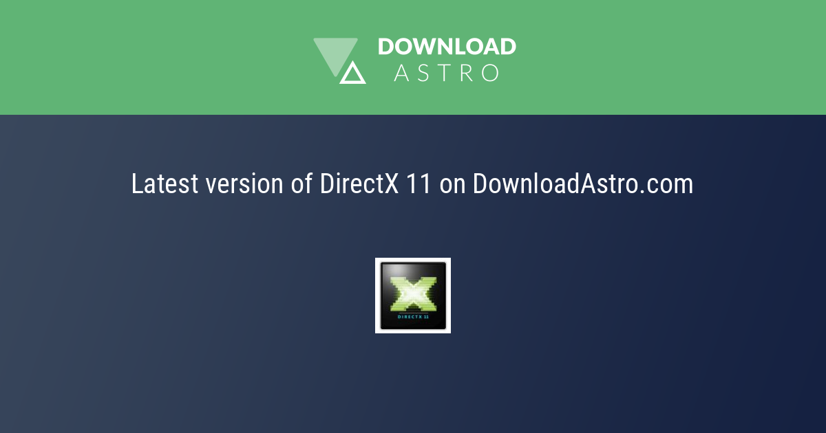 DirectX 11 - Download