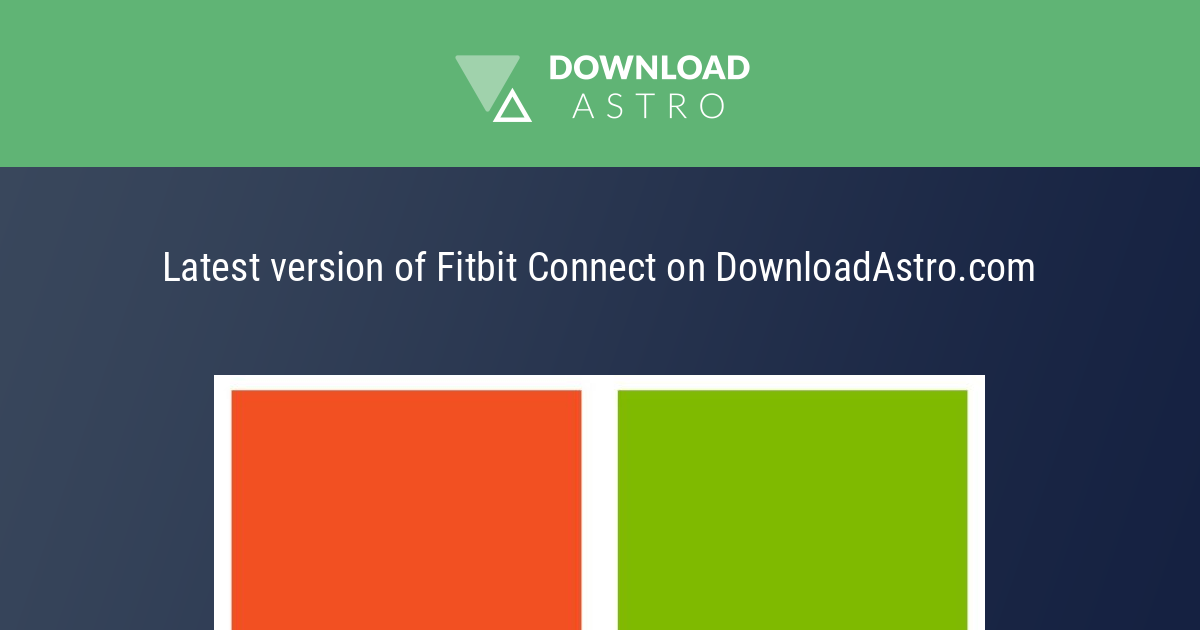 Biskop terning Opiate Fitbit Connect - latest version 2023 free download