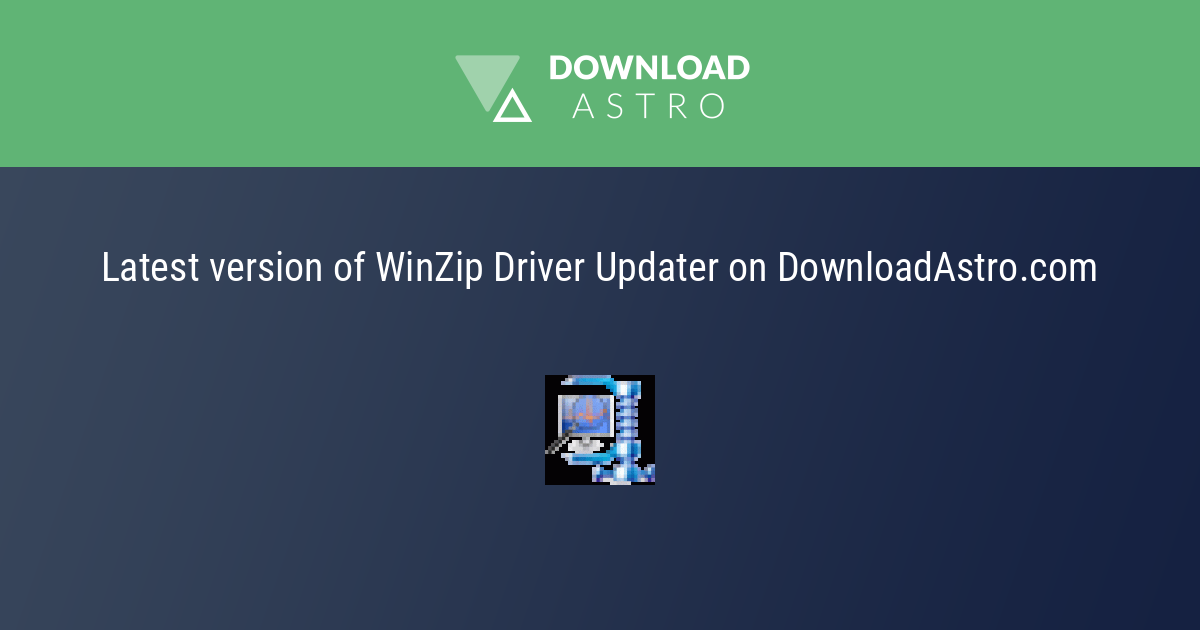 winzip driver updater product key